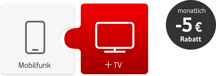 Kombiniere TV mit Deinem Mobilfunkvertrag